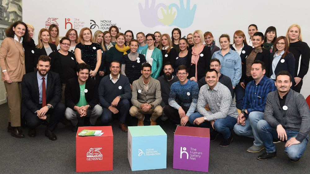 Fondacija Novak Đoković i Generali osiguranje partneri na projektu „Podrška, ne perfekcija“ 1