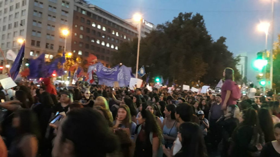 Čile: Protestna šetnja povodom 8. marta 1