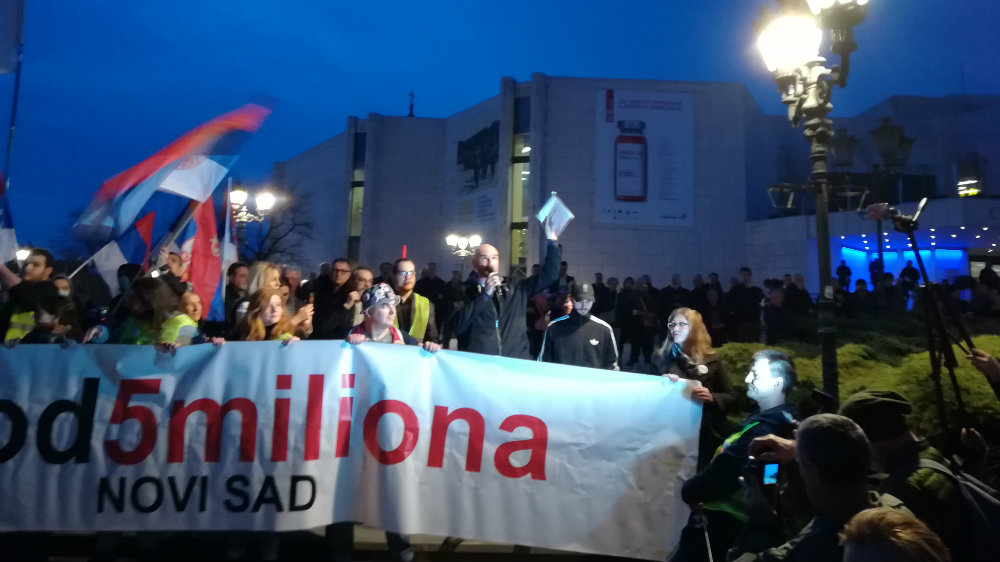 Protesti „1 od 5 miliona“ održani u više od 25 gradova Srbije (FOTO, VIDEO) 10