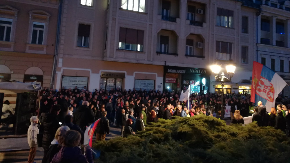 Protesti „1 od 5 miliona“ održani u više od 25 gradova Srbije (FOTO, VIDEO) 1
