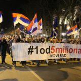 Na protestu u Novom Sadu 17. maja Nebojša Zelenović i Marko Bastać 1