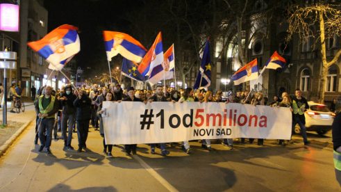 Protesti „1 od 5 miliona“ održani u više od 25 gradova Srbije (FOTO, VIDEO) 9