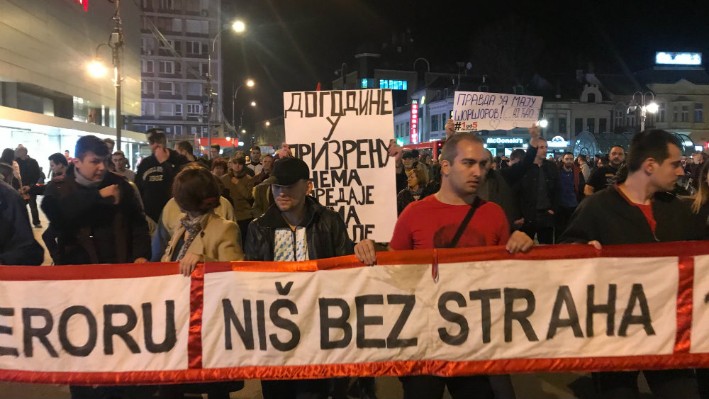 Niš: Vlado Georgijev govornik na večerašnjem protestu "1 od 5 miliona" 1
