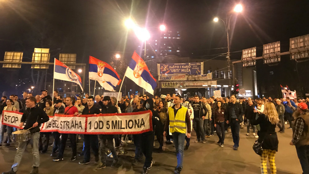Protesti "1 od 5 miliona" održani u više od 25 gradova širom Srbije (FOTO, VIDEO) 20