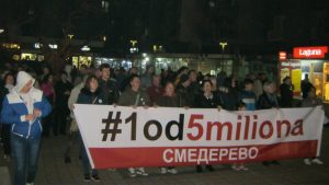 Protesti „1 od 5 miliona“ održani u više od 25 gradova Srbije (FOTO, VIDEO) 21