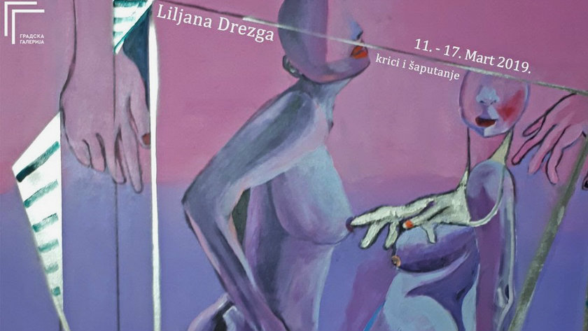 Izložba "Krici i šaputanja" Ljiljane Drezge od večeras u KC Grad 1 Izložba "Krici i šaputanja" Ljiljane Drezge od večeras u KC Grad 1