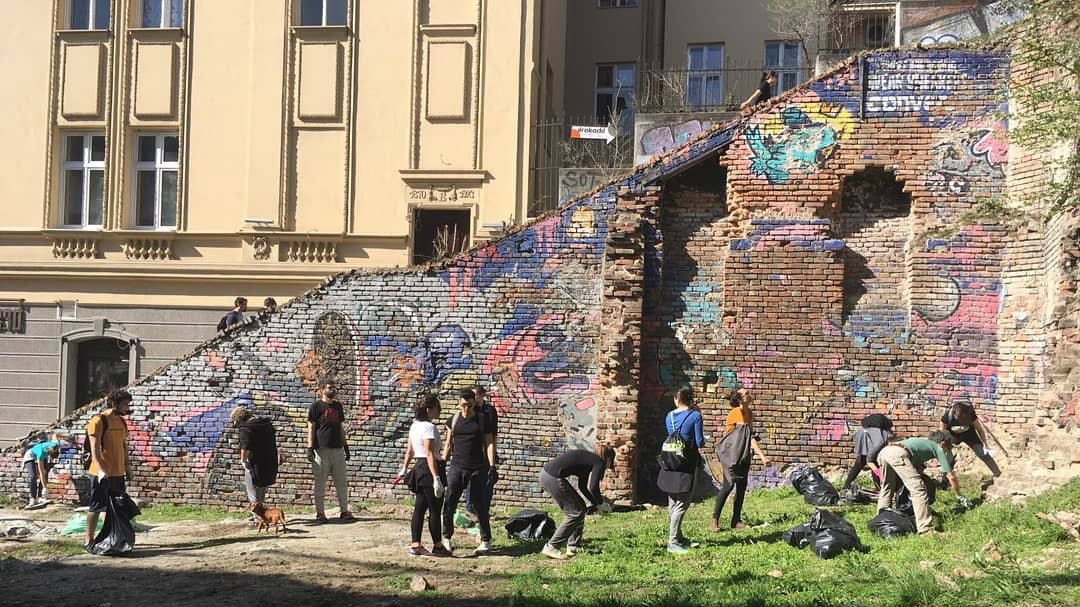 Očišćeno 400 kilograma đubreta kod Brankovog mosta (FOTO) 1