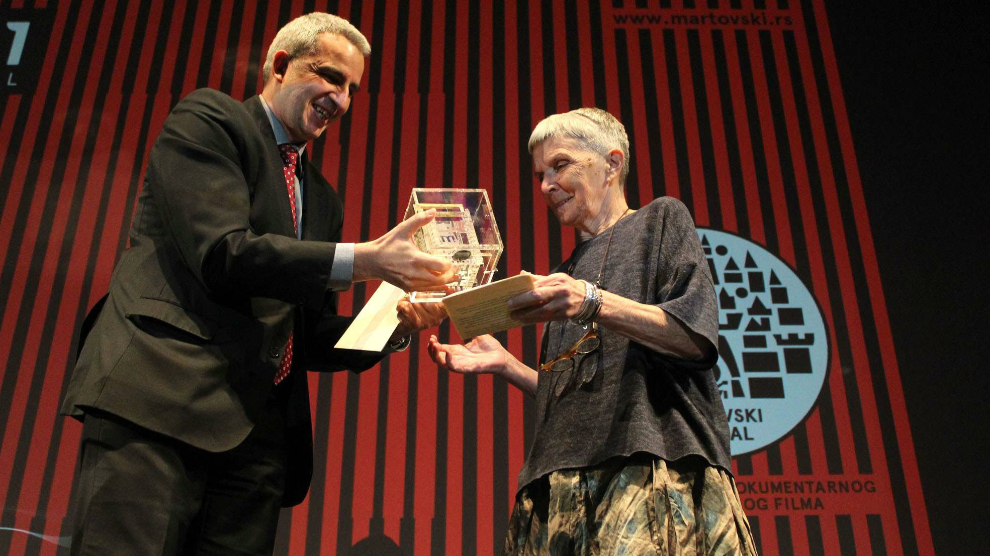 Uručena nagrada za životno delo Bojani Andrić 1