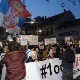 Protesti „1 od 5 miliona“ u više gradova Srbije (VIDEO, FOTO) 9
