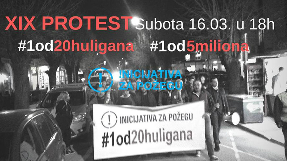 „Protestna radna akcija“ u Požegi u subotu 1