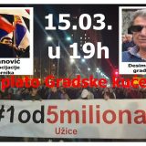 Protest u Užicu 15. marta 14