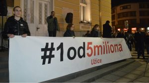 Protesti „1 od 5 miliona“ održani u više od 25 gradova Srbije (FOTO, VIDEO) 19