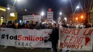 Protesti "1 od 5 miliona" održani u više od 25 gradova širom Srbije (FOTO, VIDEO) 9