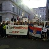 Protest podrške u Beču: Ne možemo da smenimo Vučića, ali smo kamičak u cipeli 7
