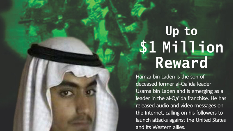 Milion dolara za informacije o sinu Osame bin Ladena 1