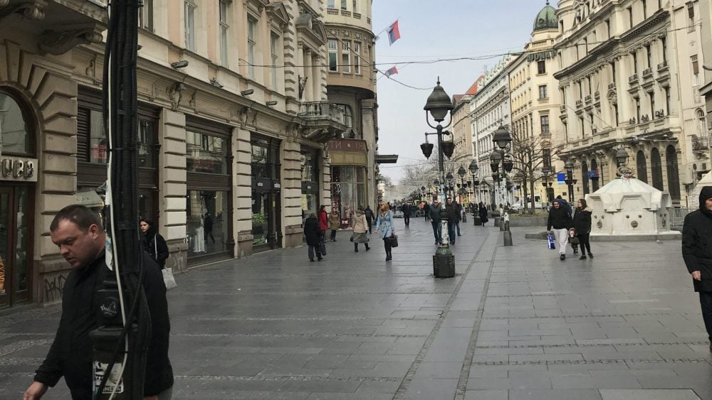 Uklonjene nelegalne instalacije u Knez Mihailovoj i susednim ulicama 1