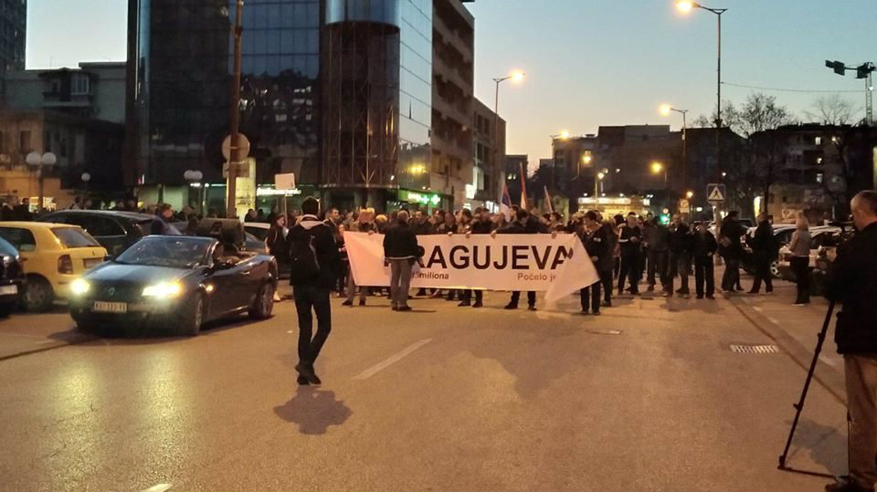 Nove demonstracije u Kragujevcu zakazane za 27. april 1
