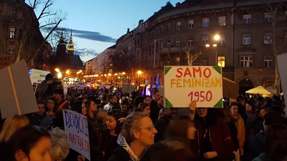 Noćni marš u Zagrebu 1