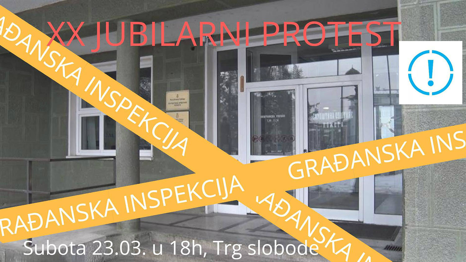 Jubilarni protest u Požegi 23. marta 1