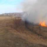 Ugašen požar kod pružnog prelaza "Božurato" u Pirotu 15