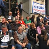 Protest građana zaduženih u "švajcarcima" (VIDEO) 1