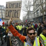 Nastavak protesta Žutih prsluka u Francuskoj 13. aprila 6
