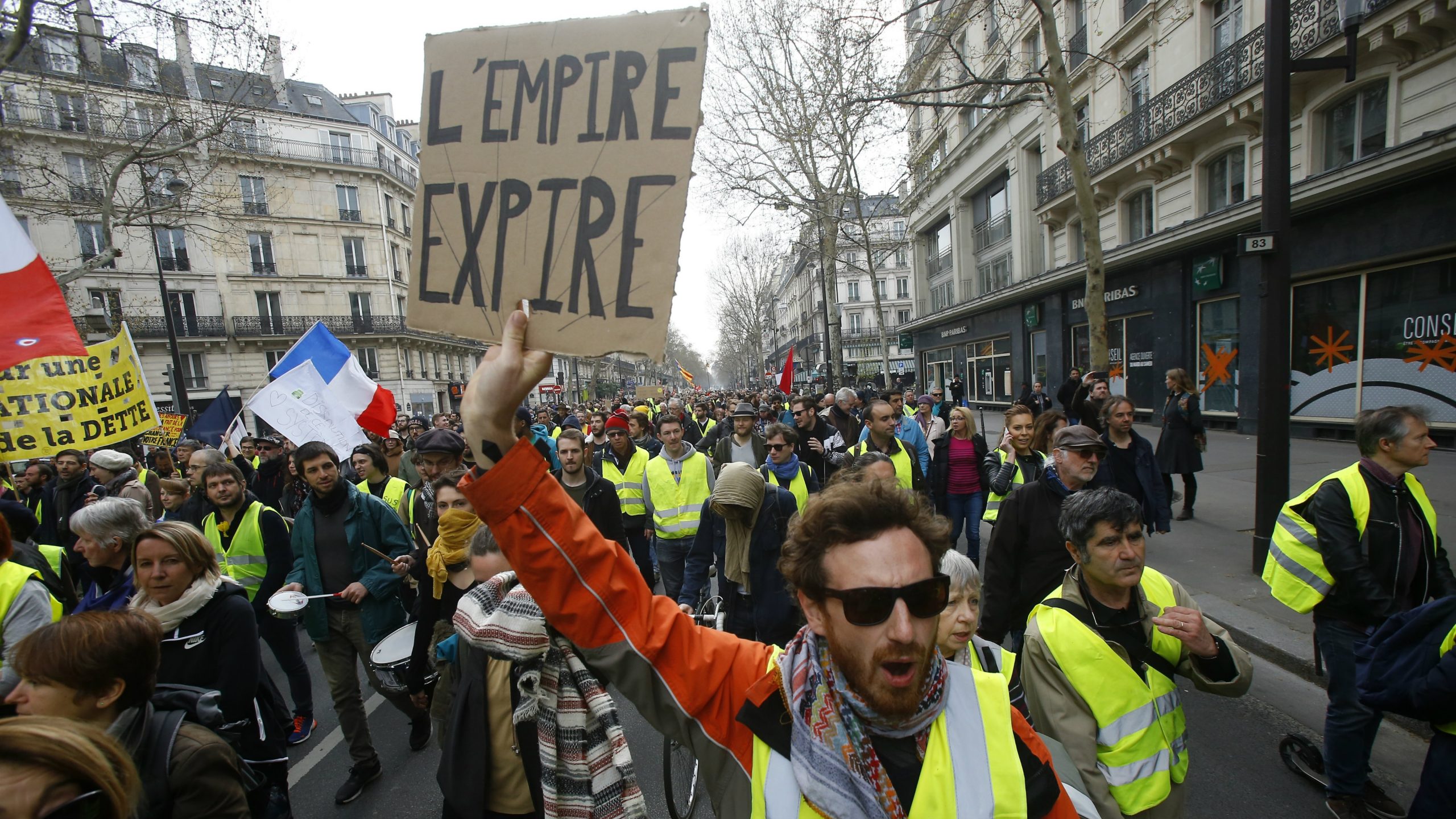 Nastavak protesta Žutih prsluka u Francuskoj 13. aprila 1