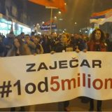 Prekršajna prijava protiv organizatora protesta u Zaječaru stavljena van snage 1