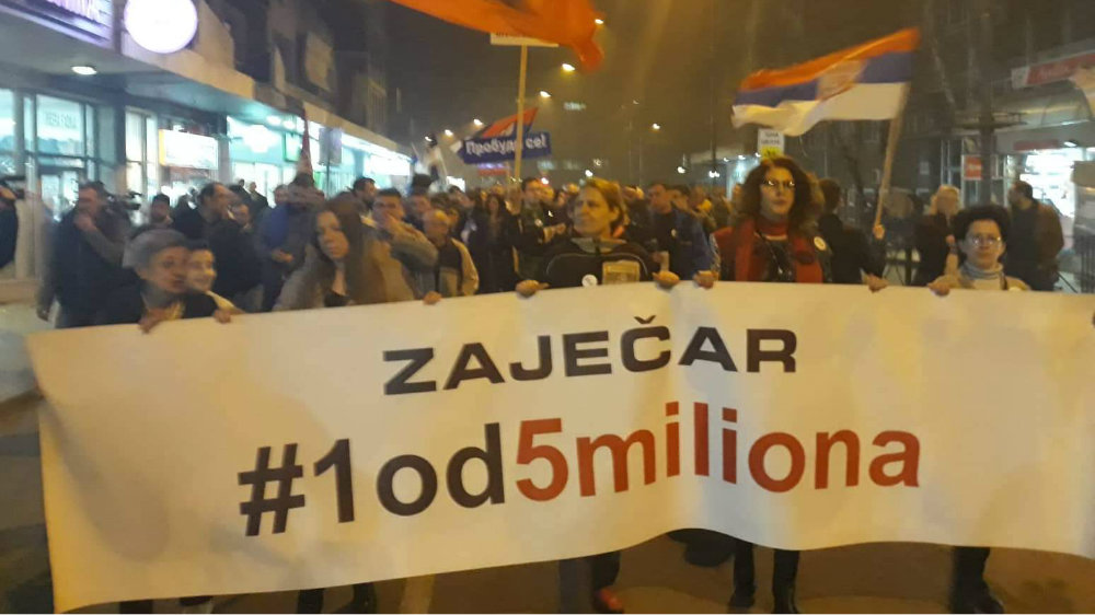 Prekršajna prijava protiv organizatora protesta u Zaječaru stavljena van snage 1