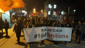 Protesti „1 od 5 miliona“ održani u više od 25 gradova Srbije (FOTO, VIDEO) 17