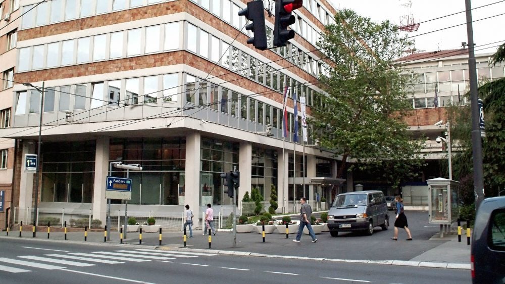 Lažna dojava o bombi u RTS u Beogradu 1