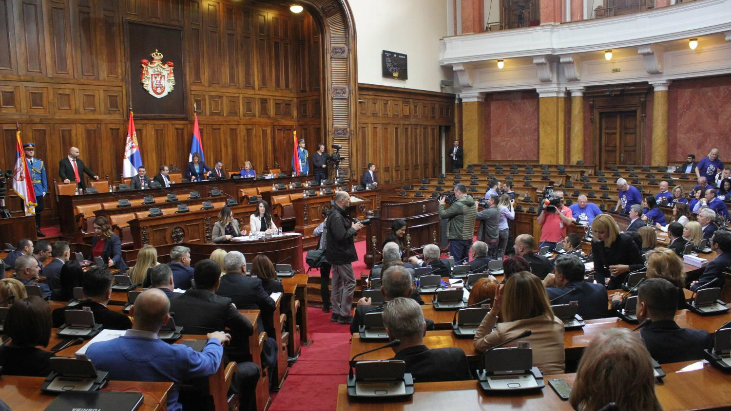 Počela sednica Skupštine Srbije, utvrđuje se dnevni red, opozicija i dalje bojkotuje 1