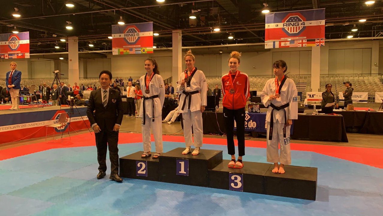 Tekvondistkinja Vanja Stanković zlatna na US Open-u 1