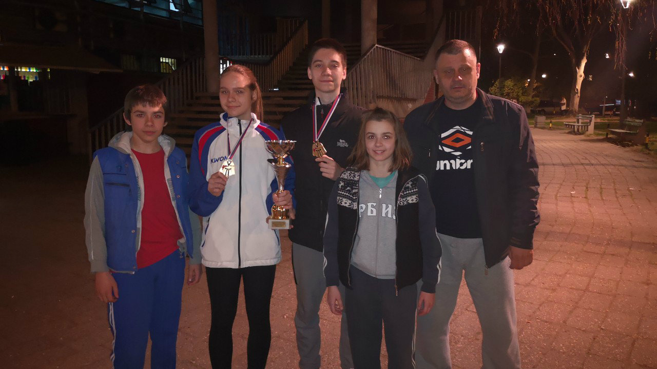 Pet medalja za tekvondiste „Banjice“ 1 Pet medalja za tekvondiste „Banjice“ 1