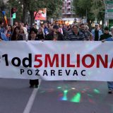 U Požarevcu održan novi protest 1 od  5 miliona 7