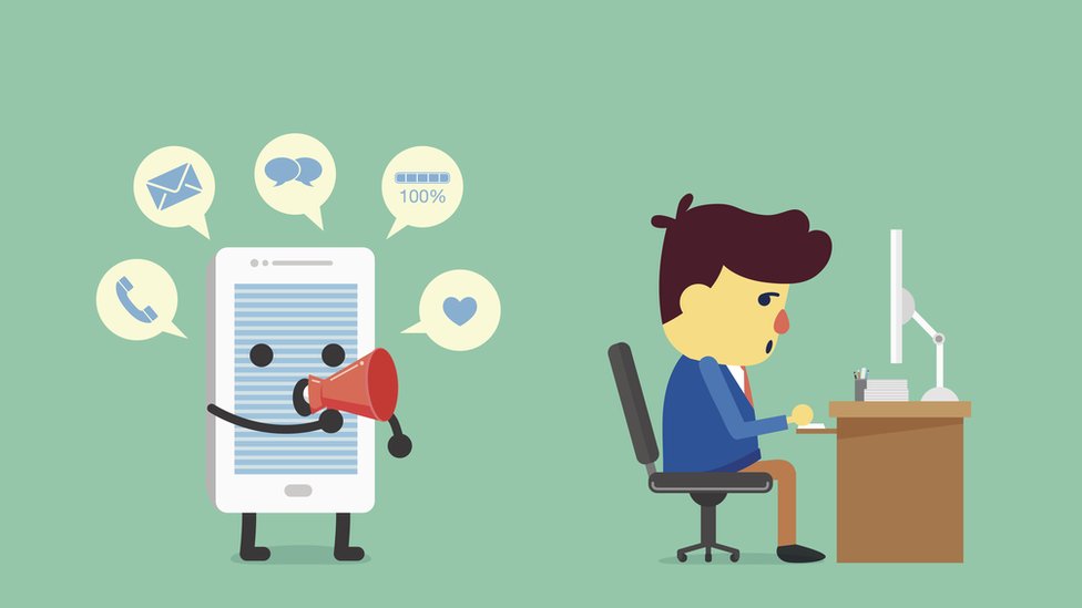 Zavisnost od telefona: Zašto Fejsbuk i Gugl pomažu korisnicima da provode manje vremena pred ekranom 4 Stalna obaveštenja vas sprečavaju da radite stvari koji su zaista važne