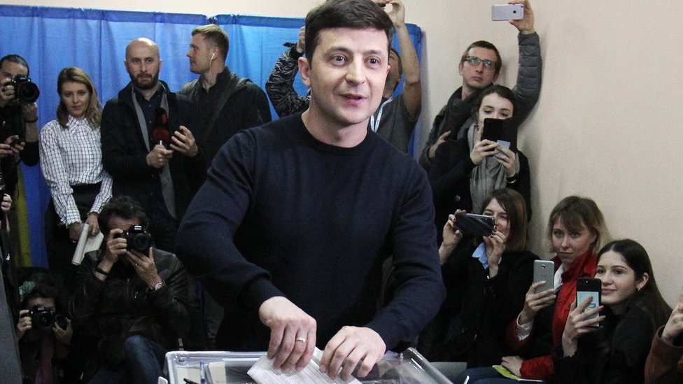 Izbori u Ukrajini: šta se tačno dogodilo ? 1 Zelenskiy votes