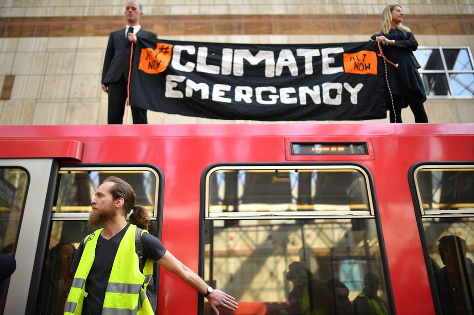 klimatski protest u londonu