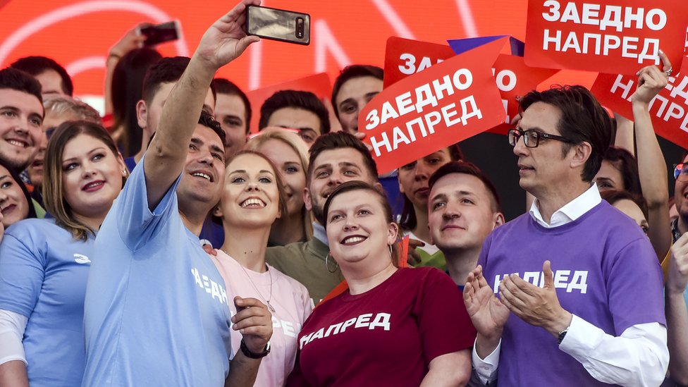 Severna Makedonija: Izbori za prvog predsednika pod novim imenom 2 Skoplje, 14. april 2019.