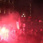 Lideri opozicije odneli ogradu sa Trga pred Gradsku skupštinu (VIDEO, FOTO) 2