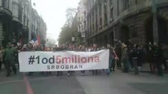 Protest 1 od 5 miliona Govornici na protestu: Vučić je uzurpirao vlast, sa njim nemamo budućnost 4