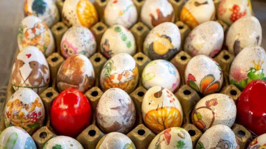 Uskršnja jaja na beogradskim pijacama 25. aprila 1