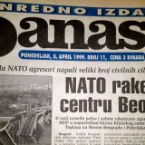 Danas (1999): Ogromna šteta u Novom Sadu, Aleksinac "pretvoren u stratište" 11