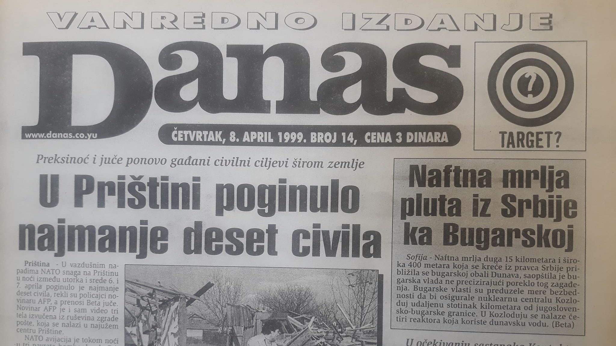 Danas (1999): Vaskrs u katakombama 1