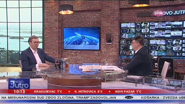 BIRODI: Predsednik Vučić i TV Pink udruženo dezinformišu javnost 1