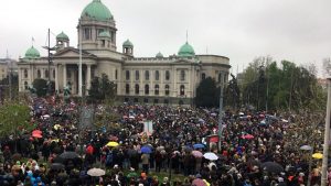 Vučić: Slušao sam sa terase govornike na protestu, nije ih se okupilo više od 7.500 3