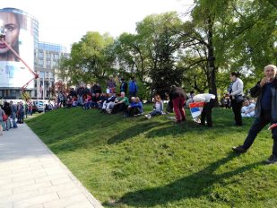 Završen miting SNS u Beogradu, bez procene MUP o broju okupljenih (FOTO, VIDEO) 15