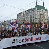 Novi protest u Beogradu kod Terazijske česme 14