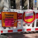 SZS uklonio ograde iz Kolarčeve i postavio ih pred REM (FOTO, VIDEO) 2