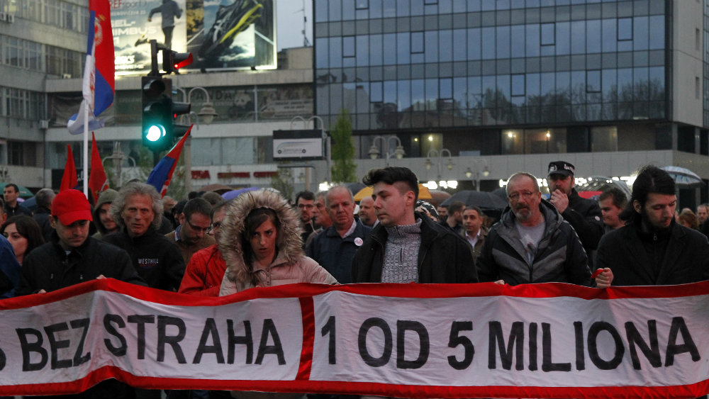Novi protest 1 od 5 miliona u petak u Nišu, Dveri ne očekuju novi incident 1